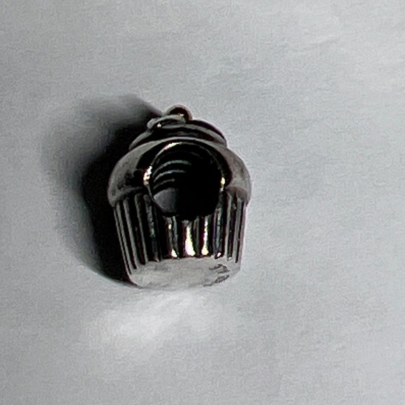 Pandora Cupcake w Gold Cherry on Top Charm - Picture 4 of 11